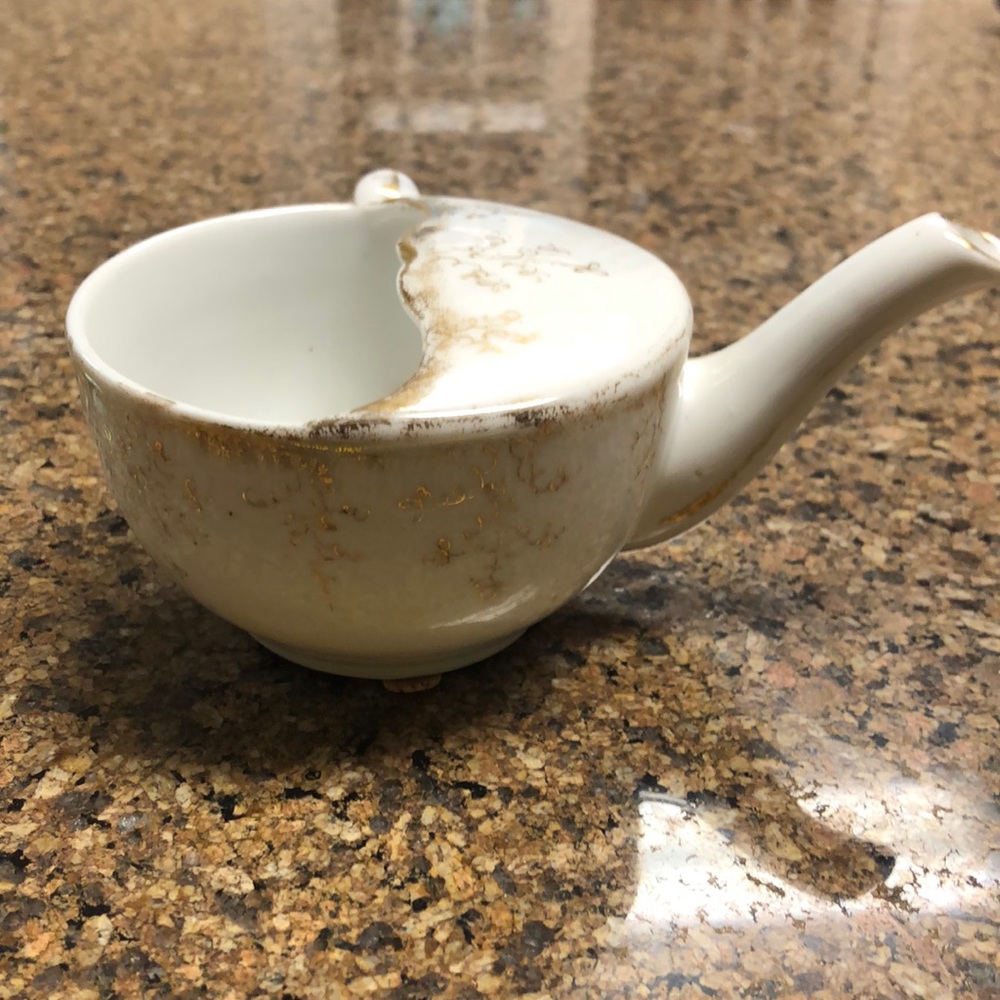 MAW antique shaving cup